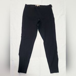 Banana Republic Sloan Fit zipper at ankle, black skinny pants